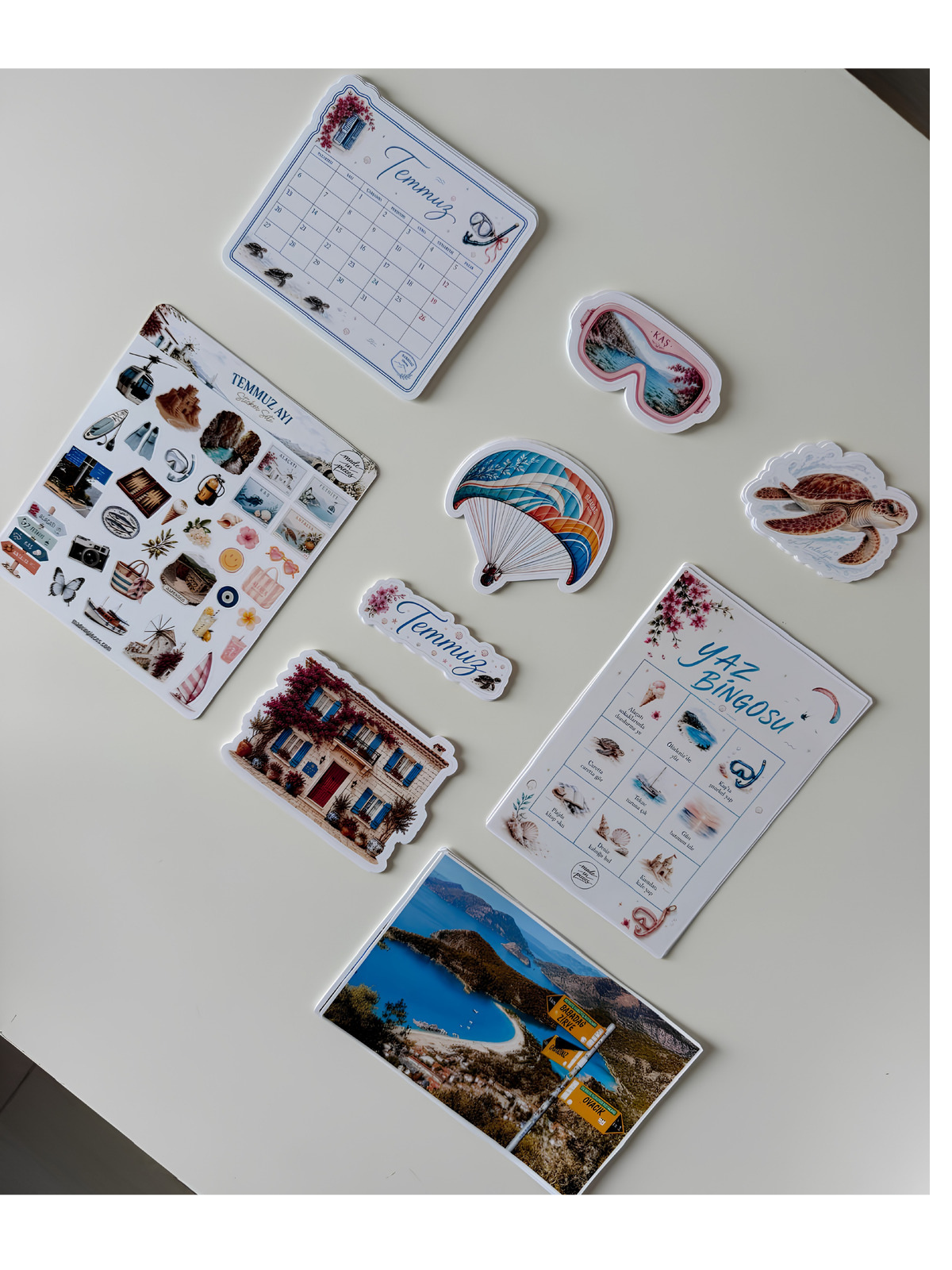 Temmuz Sticker Kulübü - Aylık Koleksiyon