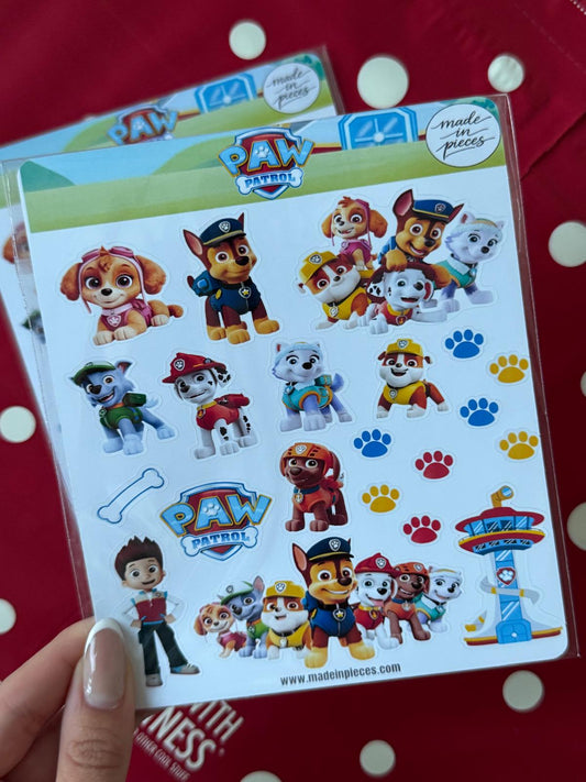Paw Patrol Sticker Seti