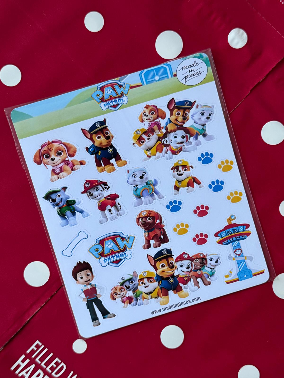 Paw Patrol Sticker Seti