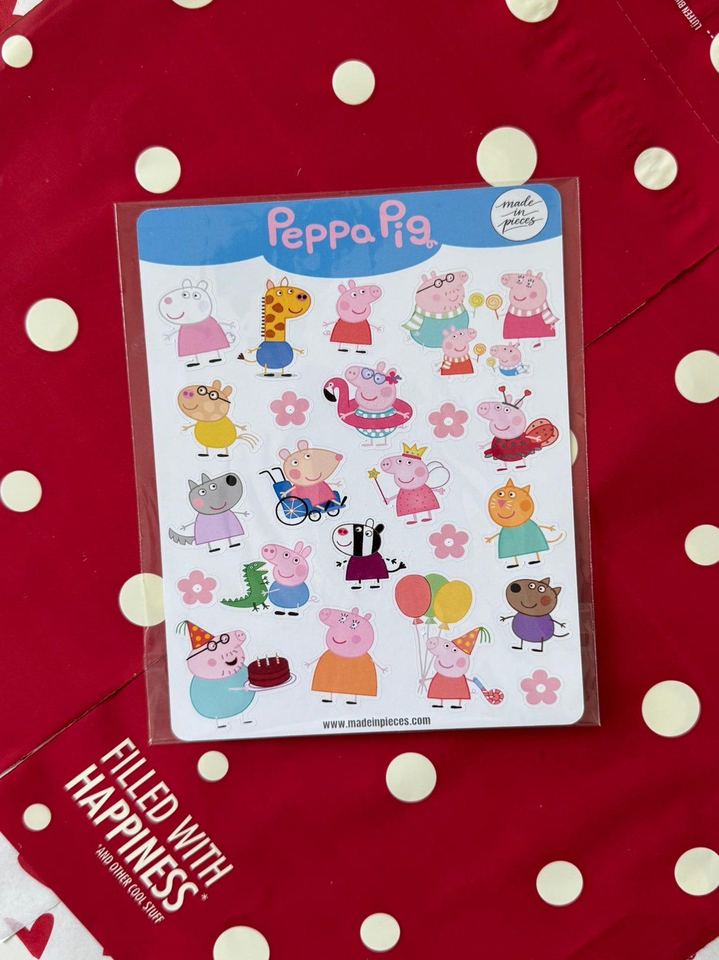 Peppa Pig Sticker Seti