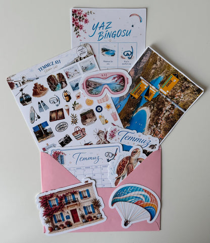 Temmuz Sticker Kulübü - Aylık Koleksiyon