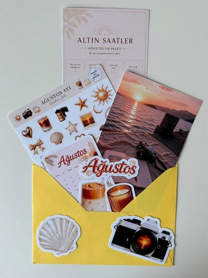 Ağustos Sticker Kulübü - Aylık Koleksiyon