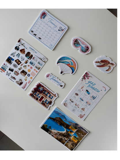 Temmuz Sticker Kulübü - Aylık Koleksiyon