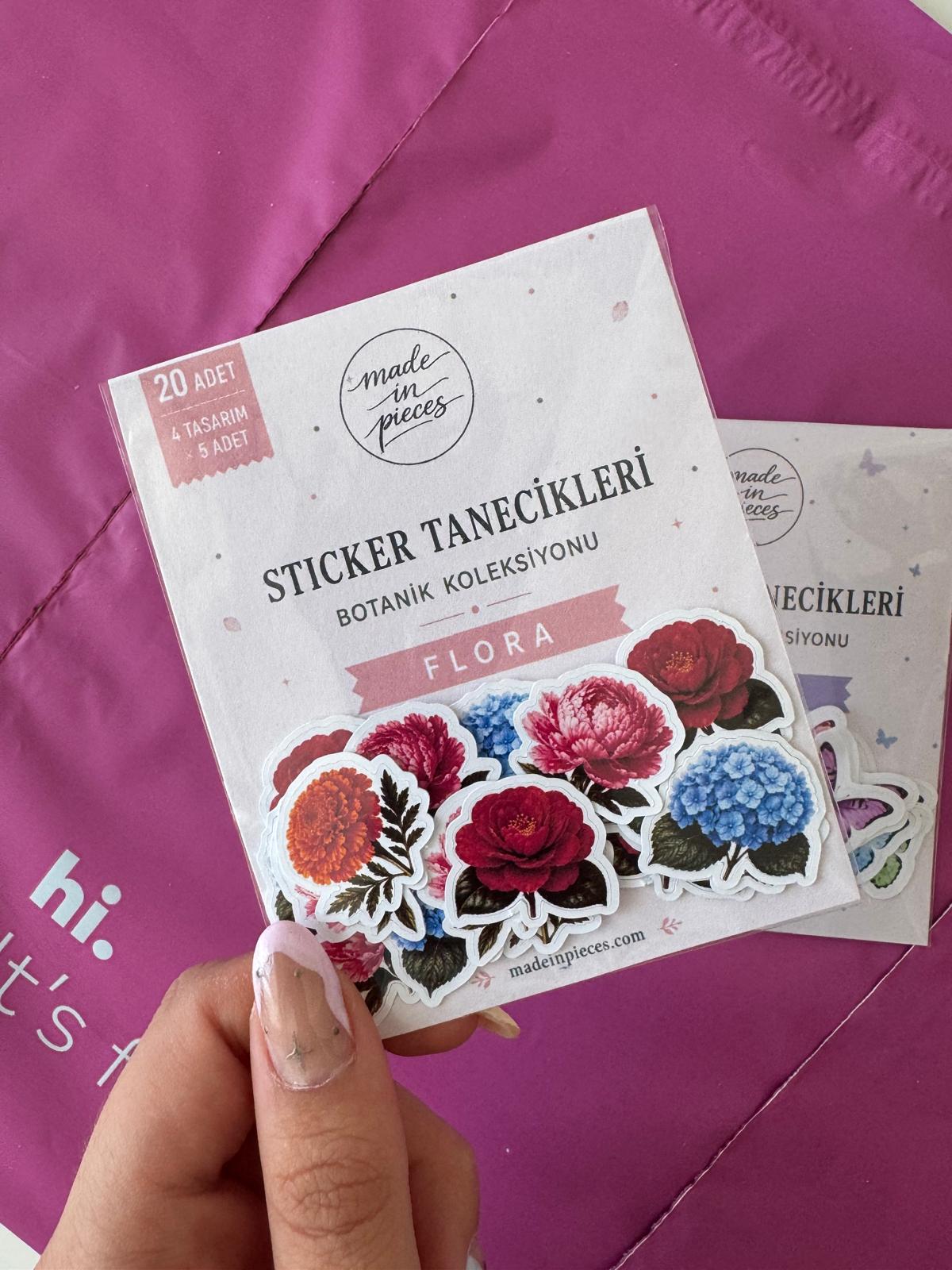 Botanik Koleksiyonu - Sticker Tanecikleri