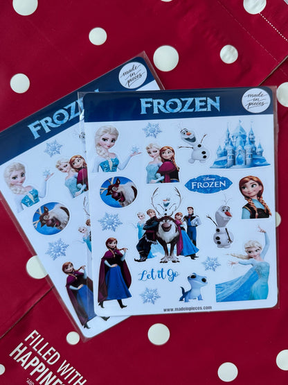 Frozen Sticker Seti