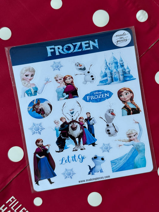 Frozen Sticker Seti