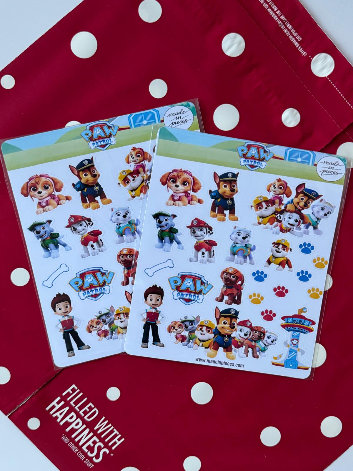 Paw Patrol Sticker Seti