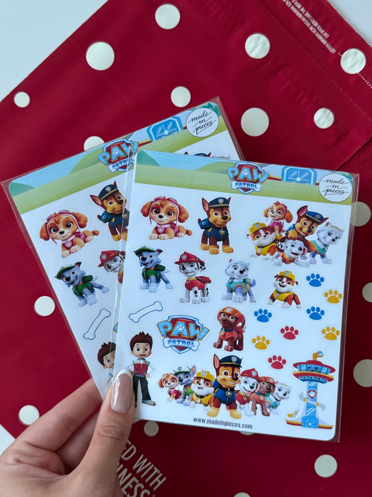 Paw Patrol Sticker Seti
