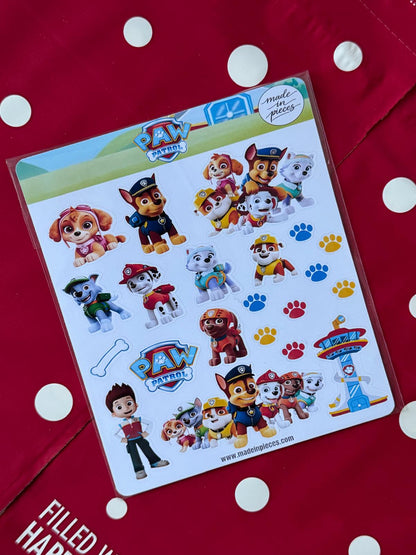 Paw Patrol Sticker Seti