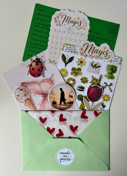 Mayıs Sticker Kulübü - Aylık Koleksiyon