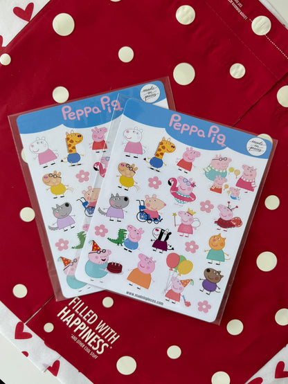 Peppa Pig Sticker Seti