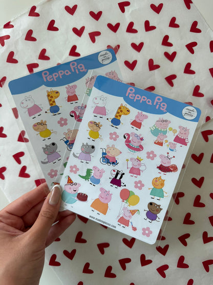 Peppa Pig Sticker Seti